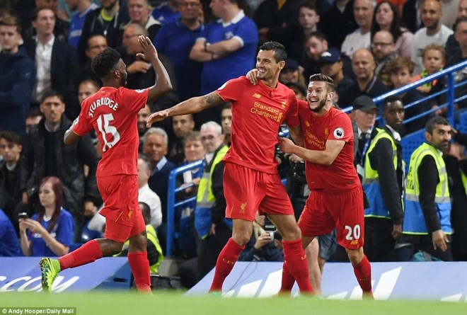 Liverpool thắng trận tại Stamford Bridge. (Nguồn: Daily Mail)