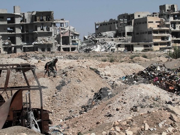HĐBA họp khẩn về vụ không kích của liên quân Mỹ tại Syria
