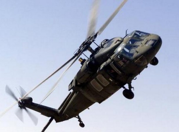 Máy bay trực thăng UH-60 Blackhawk. (Nguồn: i24news.tv)