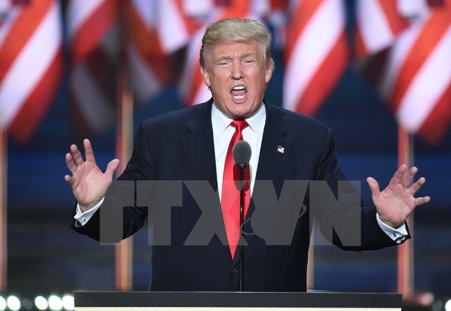 Ứng cử viên Tổng thống Mỹ Donald Trump. (Nguồn: AFP/TTXVN)