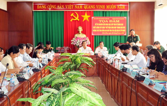 Nâng cao chất lượng xây dựng "thế trận lòng dân"