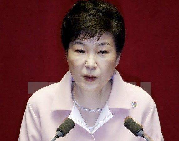 Tổng thống Hàn Quốc Park Geun Hye. (Nguồn: AFP/TTXVN)