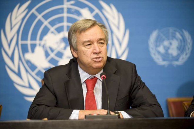 Ông Ant​onio Guterres. (Nguồn: nytimes.com)