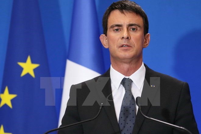 Thủ tướng Pháp Manuel Valls. (Nguồn: AFP/TTXVN)