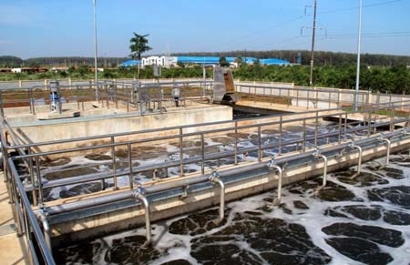 A wastewater treatment system. (Source: VNA)