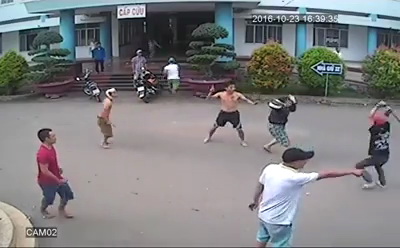 Xác định được 2 nhóm thanh niên chém nhau ở bệnh viện