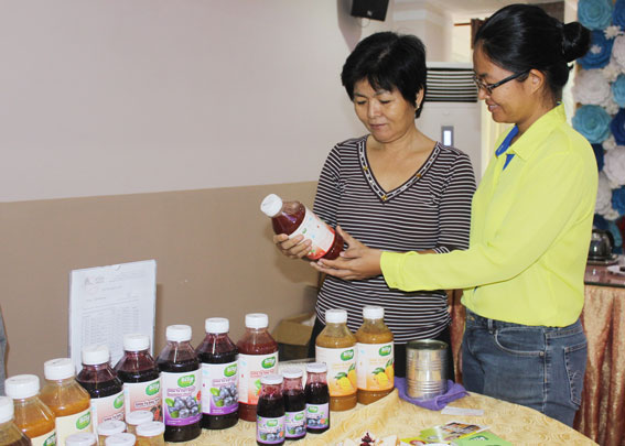 Nước trái cây "made in Nhơn Trạch"