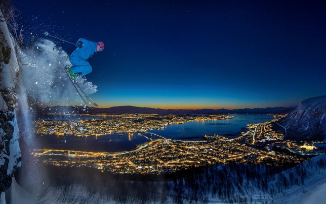   ‘Urban skiing in the Arctic by AudunRikardsen’ is the winner in Sport category.