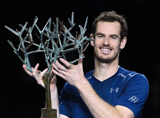 Murray vô địch Paris Masters 2016. (Nguồn: Getty Images)