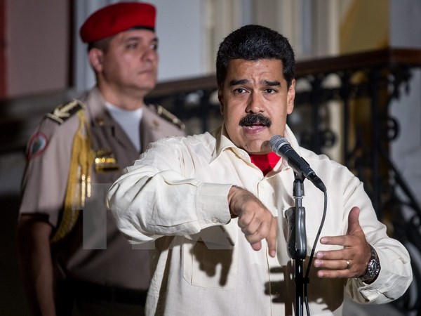 Tổng thống Venezuela Nicolas Maduro. (Nguồn: EPA/TTXVN)