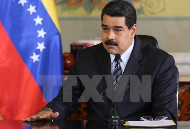 Tổng thống Venezuela Nicolás Maduro. (Nguồn: EPA/TTXVN)