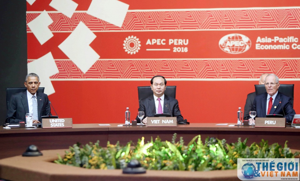 Hội nghị APEC 2016: Lãnh đạo các nước cam kết chống chủ nghĩa bảo hộ