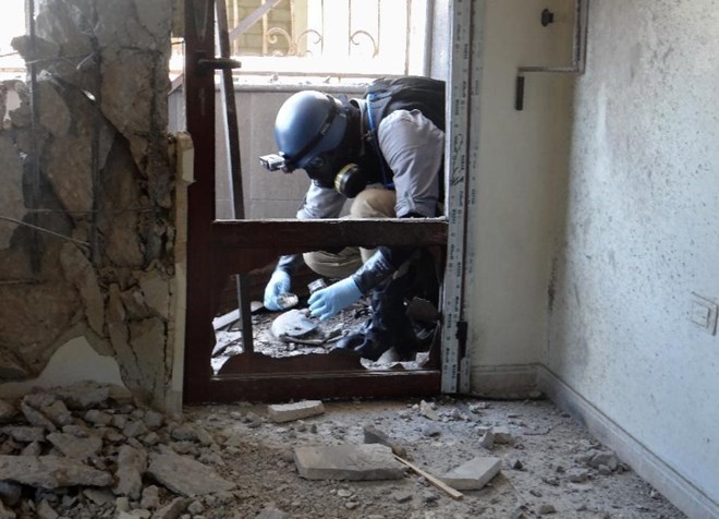 Nga khẳng định phiến quân sử dụng vũ khí hóa học tại Aleppo