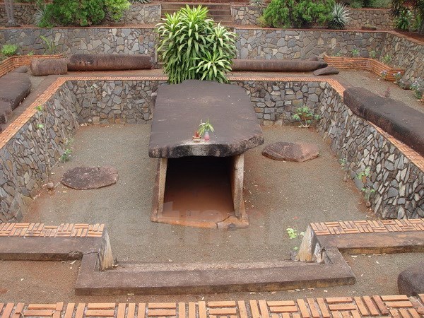 The 2,000-year-old Cu Thach Hang Gon tomb in Dong Nai province. 