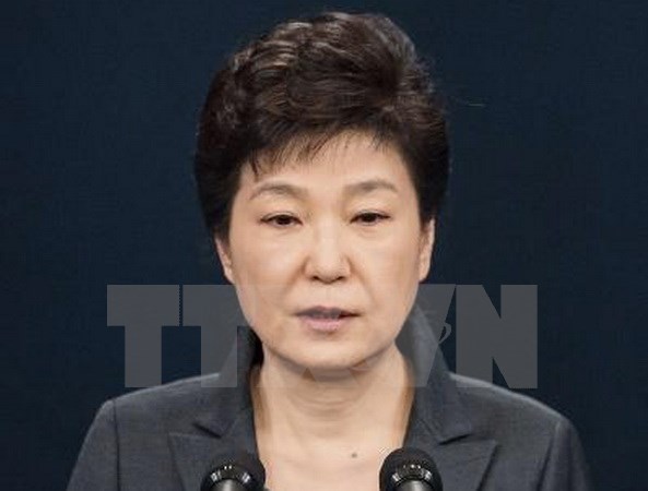 Tổng thống Hàn Quốc Park Geun Hye. (Nguồn: Kyodo/TTXVN)