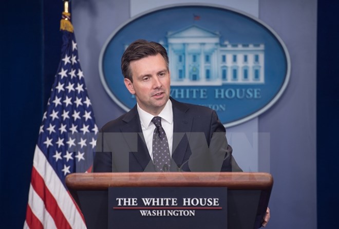 Người phát ngôn Nhà Trắng Josh Earnest. (Nguồn: AFP/TTXVN)