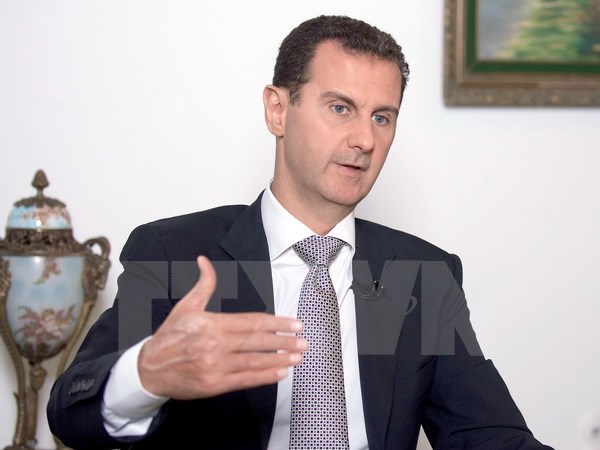 Tổng thống Syria Bashar al-Assad. (Nguồn: EPA/TTXVN)