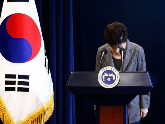 Tổng thống Hàn Quốc Park Geun-hye. (Nguồn: EPA)