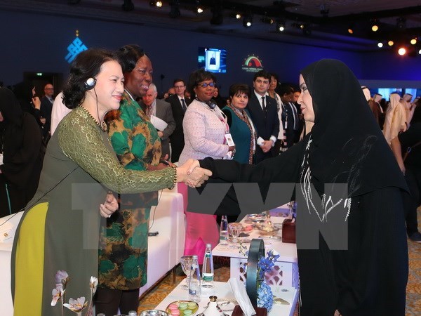 Top legislator ends UAE trip for female parliament speakers summit