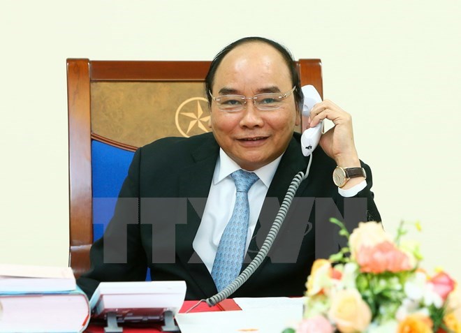 PM talks with US President-elect Trump