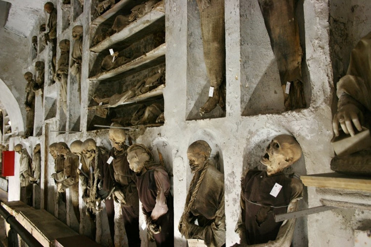 Capuchin catacombs, Italy