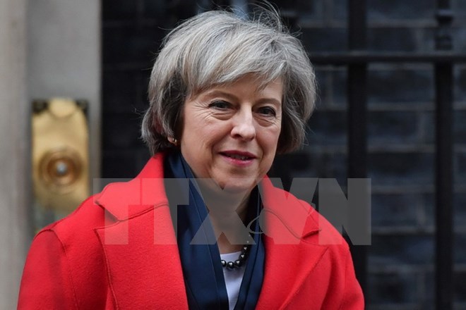 Thủ tướng Anh Theresa May. (Nguồn: AFP/TTXVN)