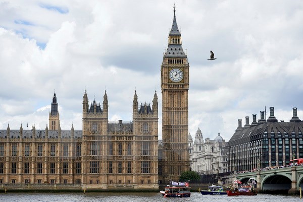 Tòa nhà Hạ viện Anh ở thủ đô London. (Nguồn: AFP/TTXVN)