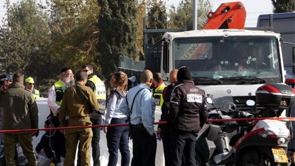 EU, Mỹ lên án vụ đâm xe tải vào binh sỹ Israel ở Jersusalem
