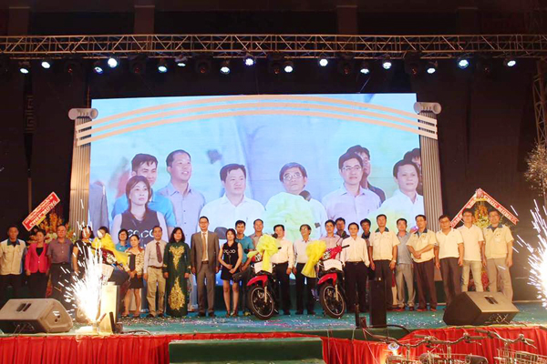 Entertainment activities held for workers