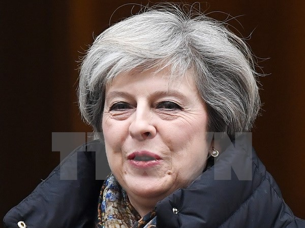 Thủ tướng Anh Theresa May. (Nguồn: AFP/TTXVN)