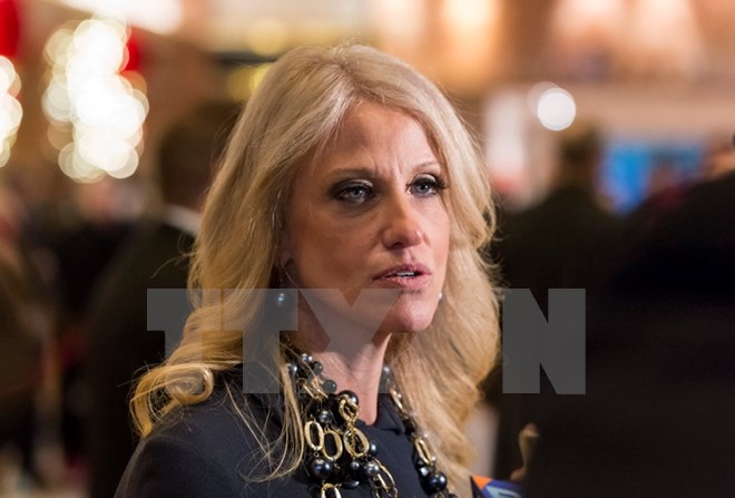 Cố vấn cao cấp Nhà Trắng Kellyanne Conway. (Nguồn: EPA/TTXVN)