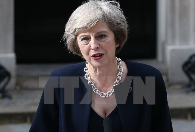 Thủ tướng Anh Theresa May. (Nguồn: THX/TTXVN)