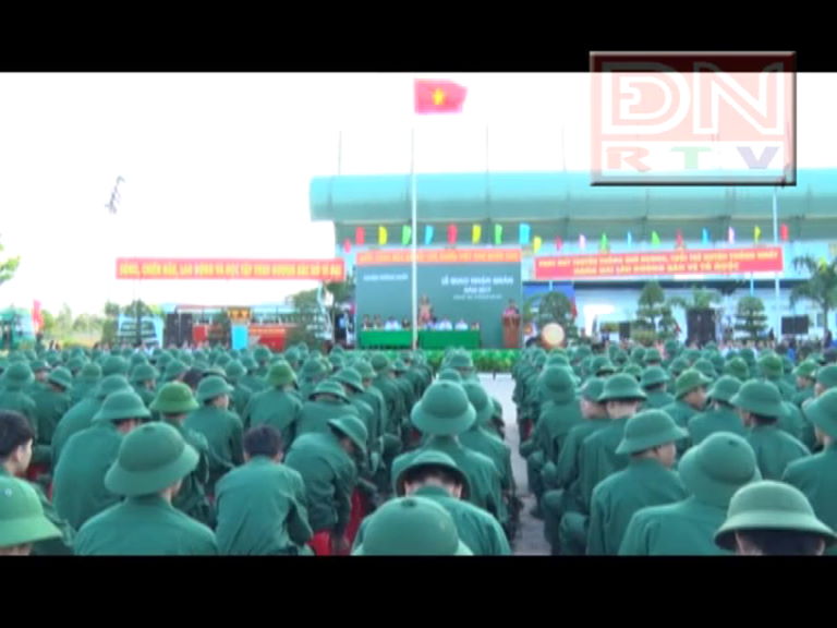 2.800 thanh niên Đồng Nai lên đường nhập ngũ năm 2017