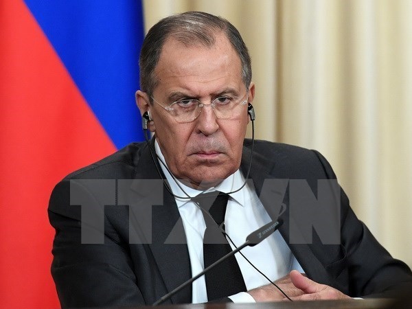 Ngoại trưởng Nga Sergei Lavrov. (Nguồn: AFP/TTXVN)