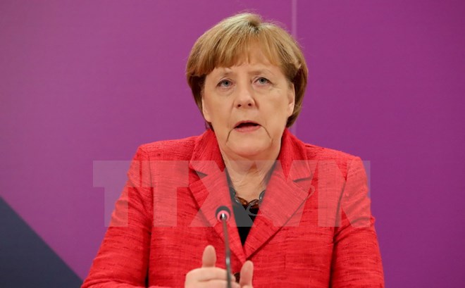 Thủ tướng Đức Angela Merkel. (Nguồn: EPA/TTXVN)