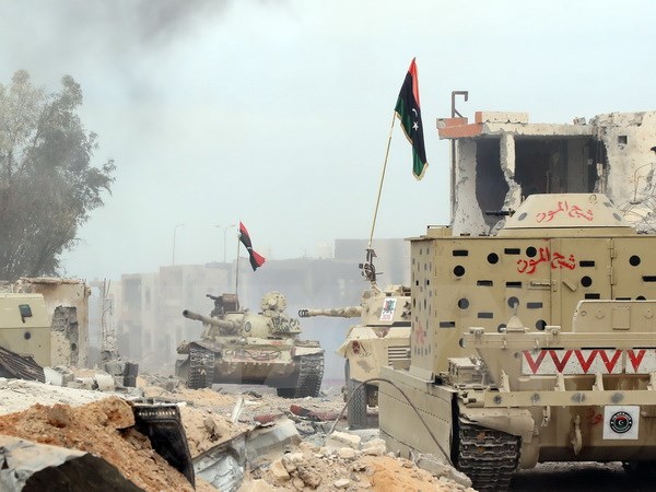 IS di chuyển tới thung lũng sa mạc ở Lybia sau thất bại ở Sirte