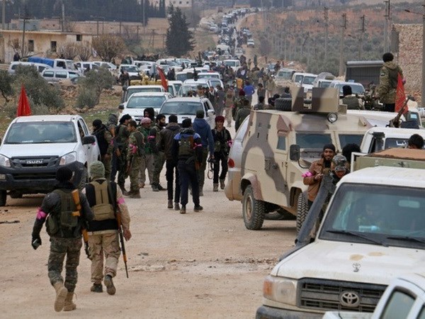 Quân đội Syria giải phóng nhiều thị trấn. (Nguồn: AFP)