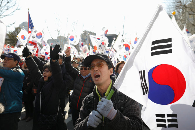Tổng thống Hàn Quốc Park Geun Hye đã bị phế truất