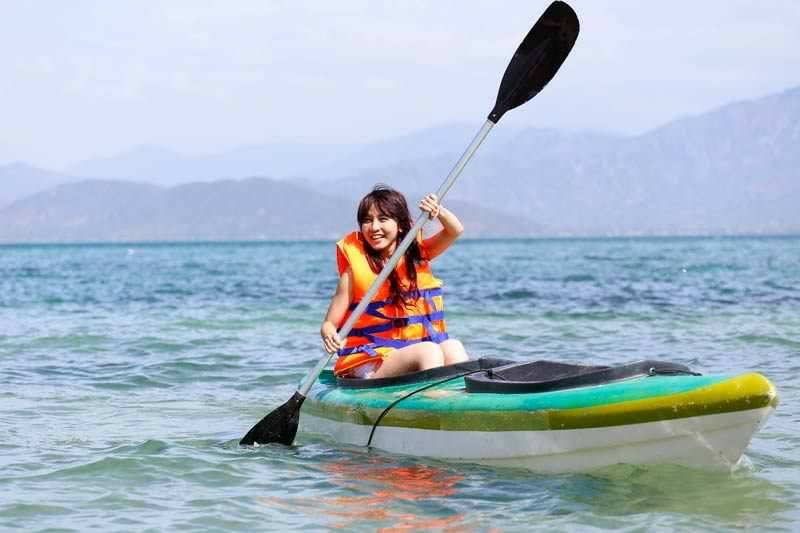 Kayaking on Hanoi's West Lake
