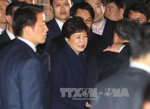 Tổng thống Hàn Quốc bị phế truất Park Geun-hye gửi lời xin lỗi