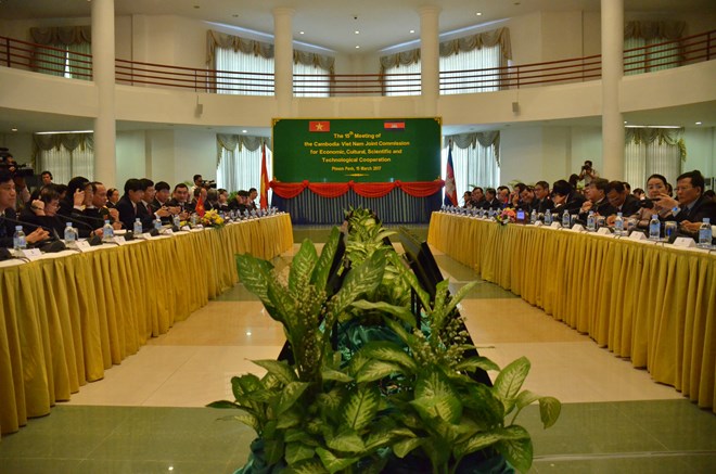 The 15th meeting of the Vietnam-Cambodia Joint Committee on Economic, Cultural and Scientific-Technological Cooperation takes place on March 15