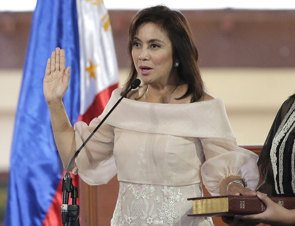 Phó Tổng thống Philippines Leni Robredo. (Nguồn: AP/TTXVN)