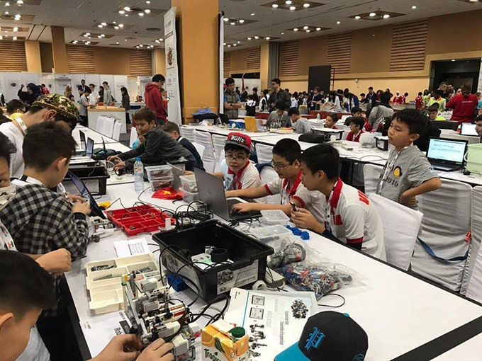 2017 Robot Talent Contest for Vietnamese students announced