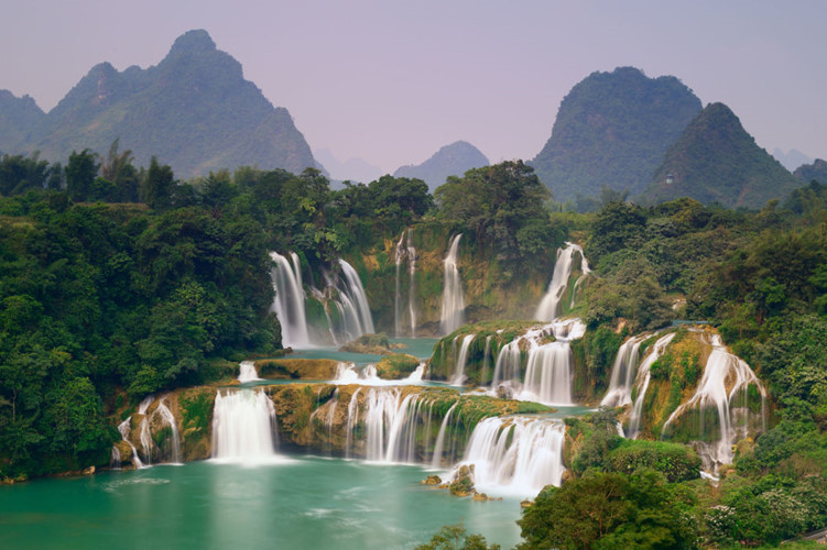 Ban Gioc among Earth's most beautiful waterfalls