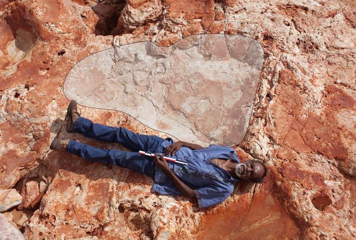 Australia scientists uncover dinosaur footprint that may be world's largest