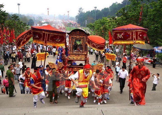 Hung Kings Temple Festival in full swing