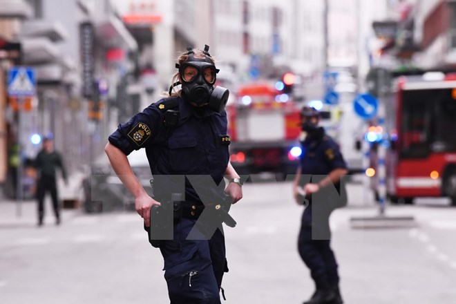 Cảnh sát Thụy Điển bắt giữ đối tượng thứ 2 trong vụ tấn công Stockholm
