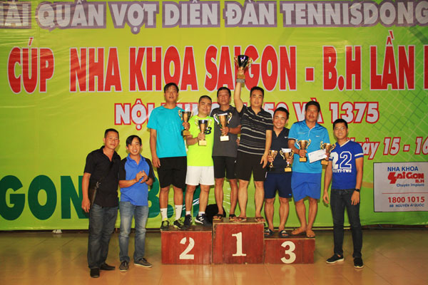 Bien Hoa open tennis tournament held