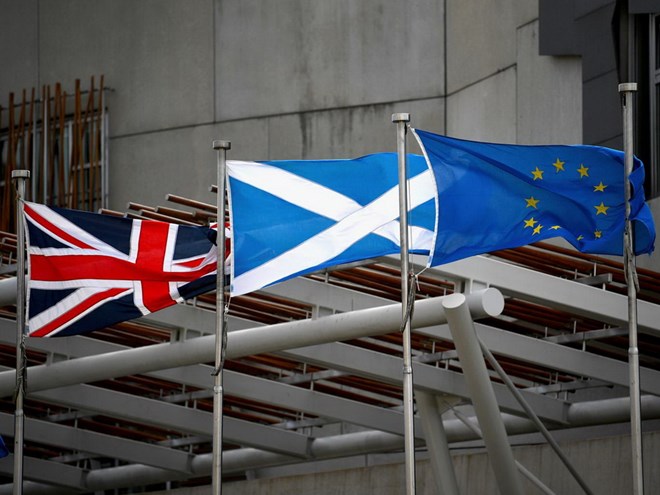 Tỷ lệ người dân Scotland ủng hộ đòi độc lập giảm mạnh