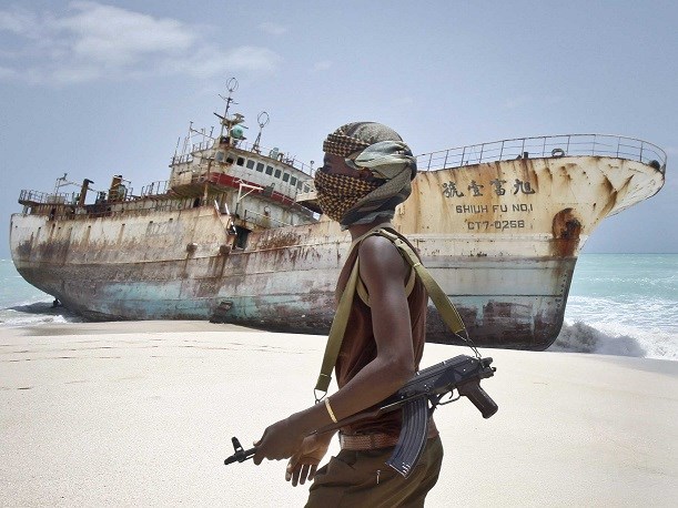 Cướp biển Somalia. (Nguồn: AP)